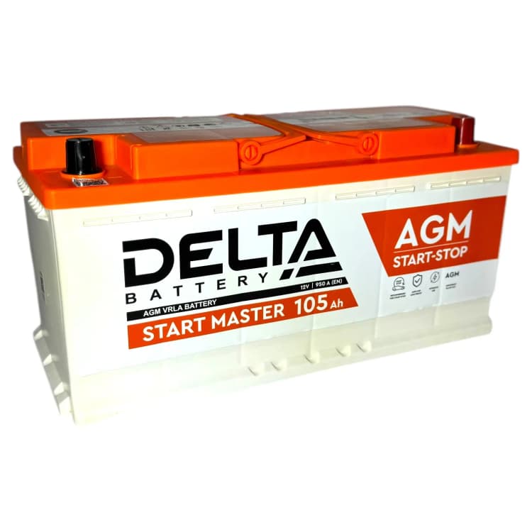 Аккумулятор Delta 105Ah AGM Start-Stop (L6) (о.п)