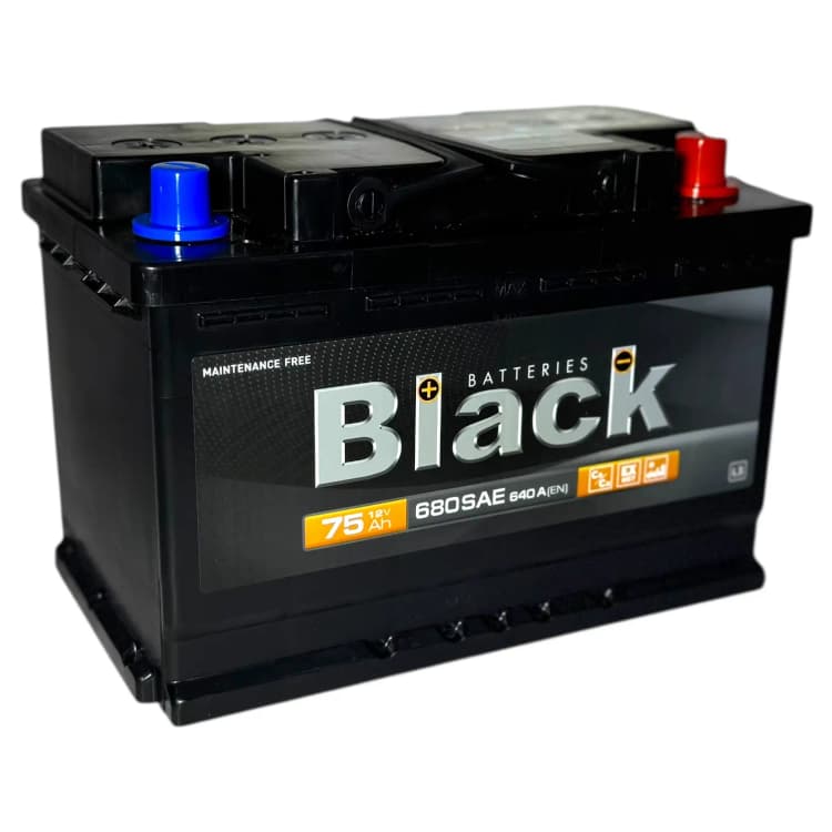 Аккумулятор Black Batteries 75Ah (L3) (о.п)