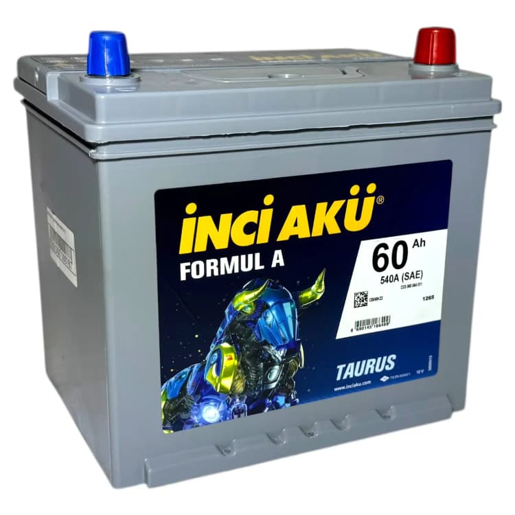 Аккумулятор Inci Aku FormulA 60Ah Asia (D23) (о.п)