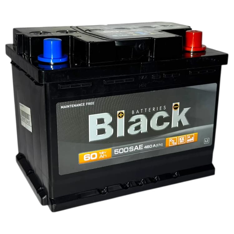 Аккумулятор Black Batteries 60Ah (L2) (о.п)