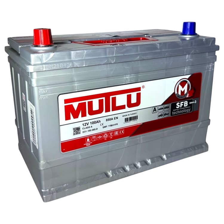 Аккумулятор Mutlu Serie-3 100Ah Asia (D31) (п.п)